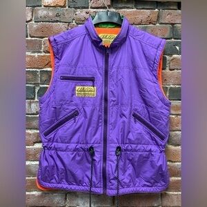 Vintage 90s Nevica Colourful Reversible Vest